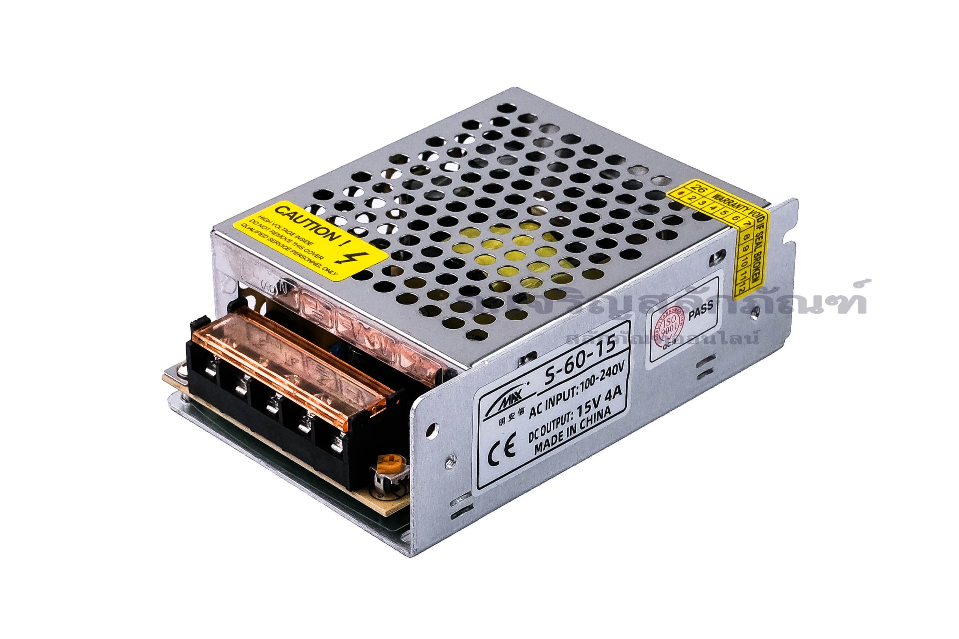 [E] สวิตชิ่งพาวเวอร์ซัพพลาย 15V3A 45W Switching Power Supply S-45-15